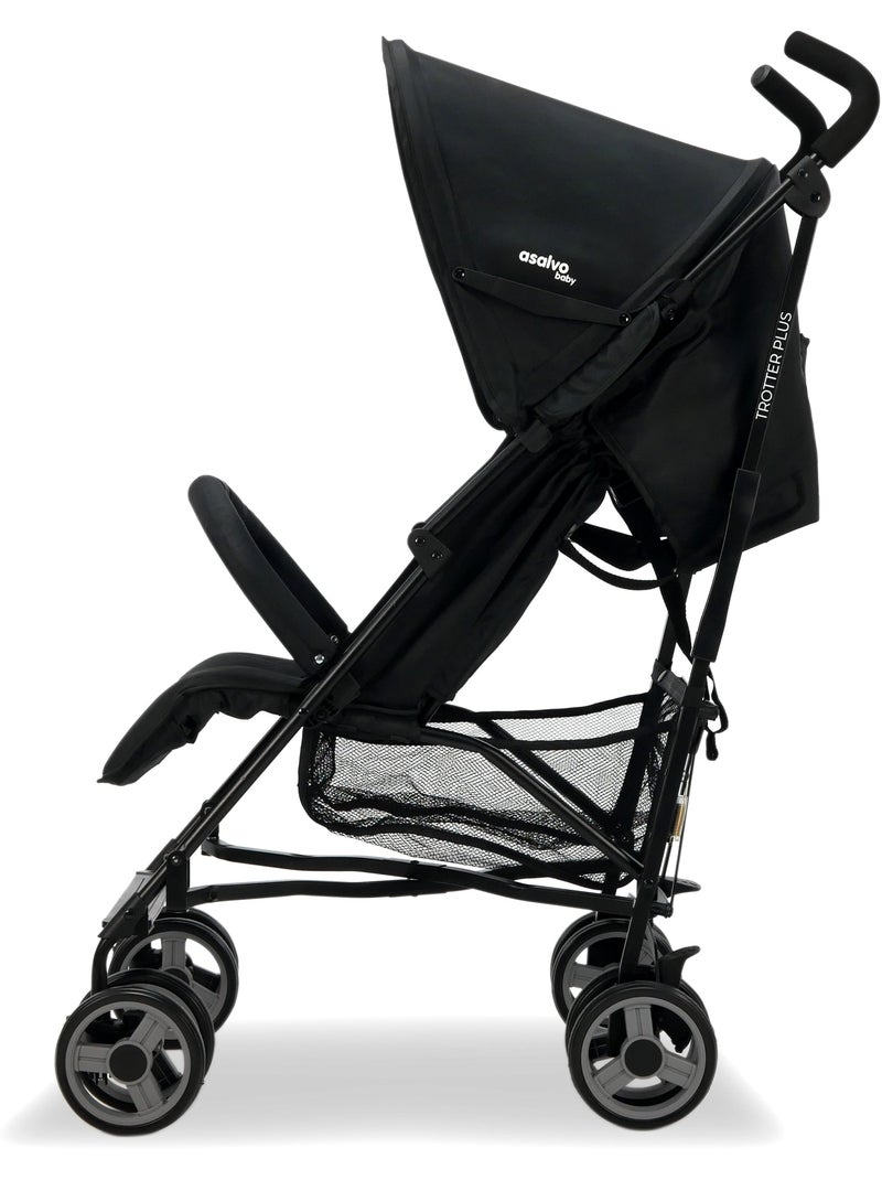 Poussette Trotter Plus Asalvo Noir - Kiabi