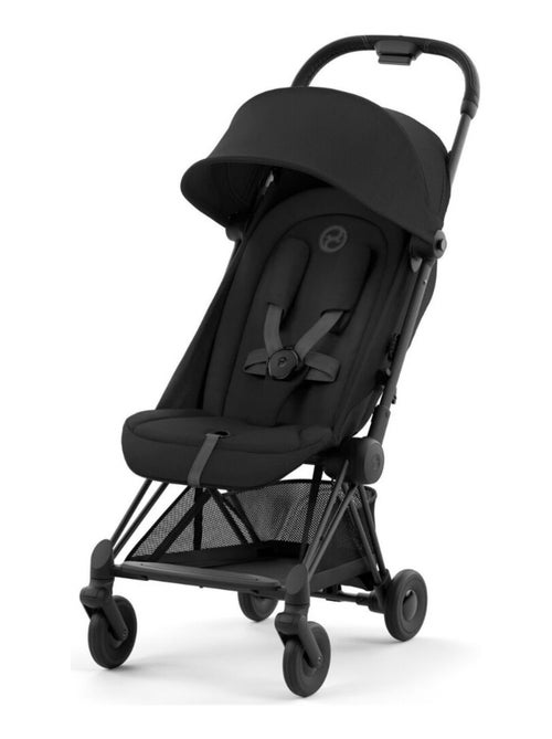 Poussette ultra-compacte COYA châssis Matt Black Sepia Black - Kiabi