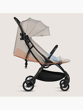 Poussette ultra compacte LIONELO Agia - Lègère - Jusqu'à 4 - Grand panier - Pliage rapide