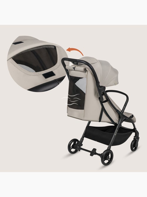Poussette ultra compacte LIONELO Agia - Lègère - Jusqu'à 4 - Grand panier - Pliage rapide - Kiabi