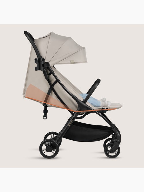 Poussette ultra compacte LIONELO Agia - Lègère - Jusqu'à 4 - Grand panier - Pliage rapide - Kiabi