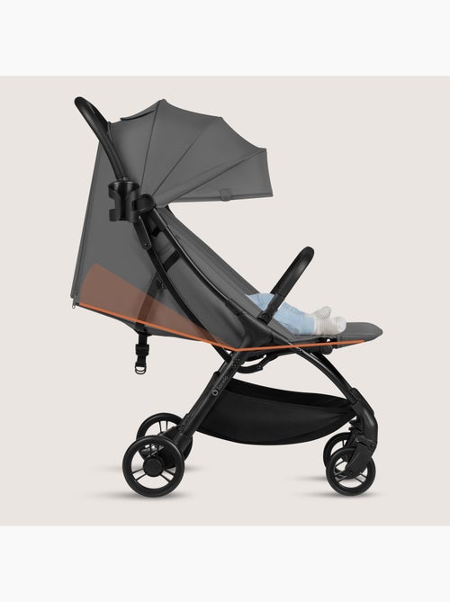 Poussette ultra compacte LIONELO Agia - Lègère - Jusqu'à 4 - Grand panier - Pliage rapide - Kiabi