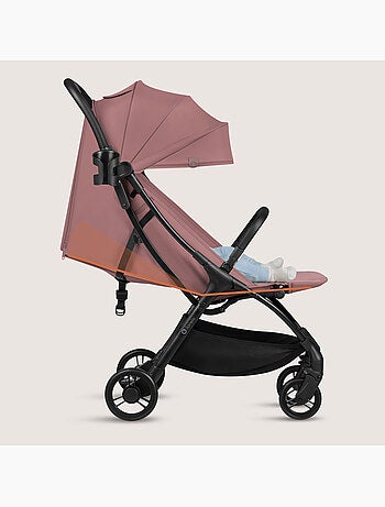 Poussette ultra compacte LIONELO Agia - Lègère - Jusqu'à 4 - Grand panier - Pliage rapide