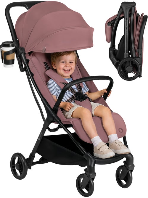 Poussette ultra compacte LIONELO Agia - Lègère - Jusqu'à 4 - Grand panier - Pliage rapide - Kiabi Poussette ultra compacte LIONELO Agia - Lègère - Jusqu'à 4 - Grand panier - Pliage rapide - Kiabi