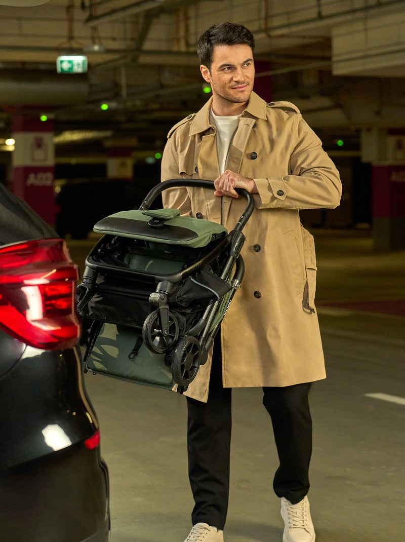 Poussette Ultra-compacte LIONELO Bess - Compatible avion - Léger - Pliage rapide Vert - Kiabi