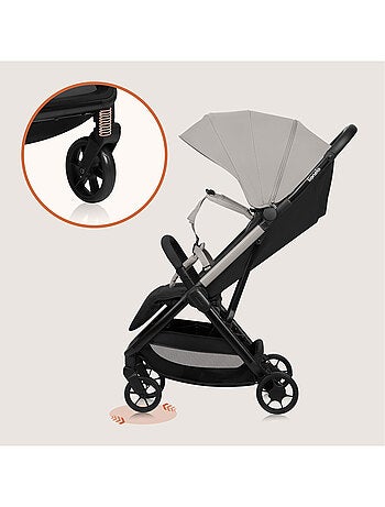 Poussette Ultra-compacte LIONELO Julie Air - Compatible avion - Léger - Pliage rapide