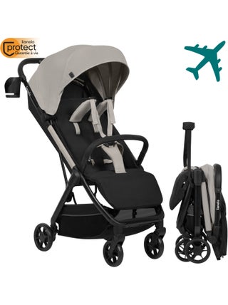 Poussette Ultra-compacte LIONELO Julie Air - Compatible avion - Léger - Pliage rapide