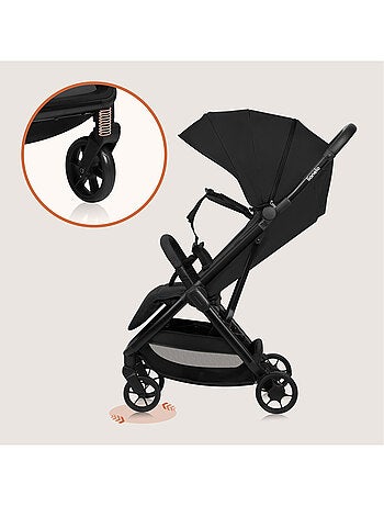 Poussette Ultra-compacte LIONELO Julie Air - Compatible avion - Léger - Pliage rapide