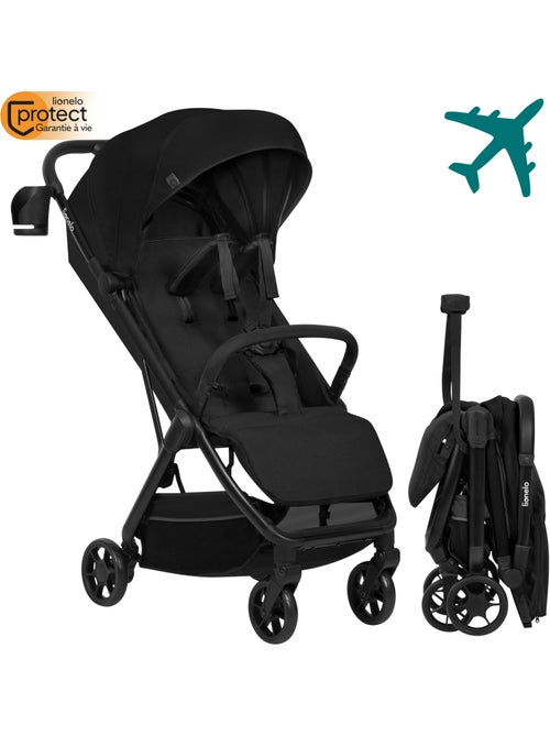 Poussette Ultra-compacte LIONELO Julie Air - Compatible avion - Léger - Pliage rapide - Kiabi