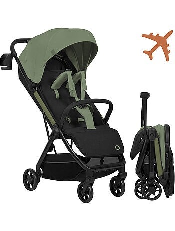 Poussette Ultra-compacte LIONELO Julie Air - Compatible avion - Léger - Pliage rapide