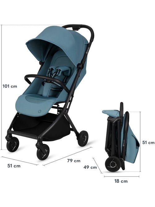 Poussette ultra-compacte LIONELO Sia - Ultra légère: 5,9 kg - Compatible avion - Moustiquaire - Kiabi Poussette ultra-compacte LIONELO Sia - Ultra légère: 5,9 kg - Compatible avion - Moustiquaire - Kiabi