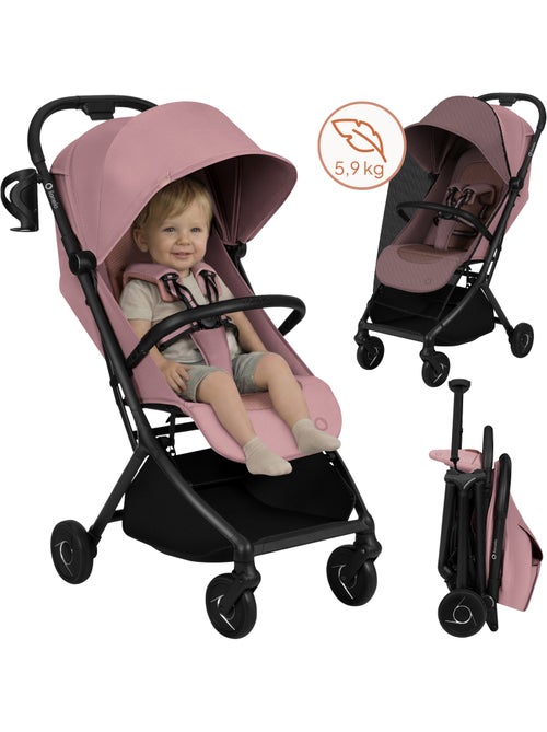 Poussette ultra-compacte LIONELO Sia - Ultra légère: 5,9 kg - Compatible avion - Moustiquaire - Kiabi Poussette ultra-compacte LIONELO Sia - Ultra légère: 5,9 kg - Compatible avion - Moustiquaire - Kiabi