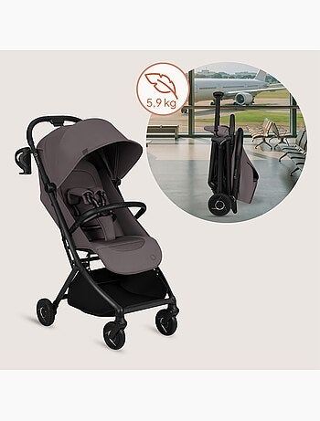 Poussette ultra-compacte LIONELO Sia - Ultra légère: 5,9 kg - Compatible avion - Moustiquaire