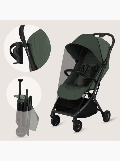 Poussette ultra-compacte LIONELO Sia - Ultra légère: 5,9 kg - Compatible avion - Moustiquaire - Kiabi