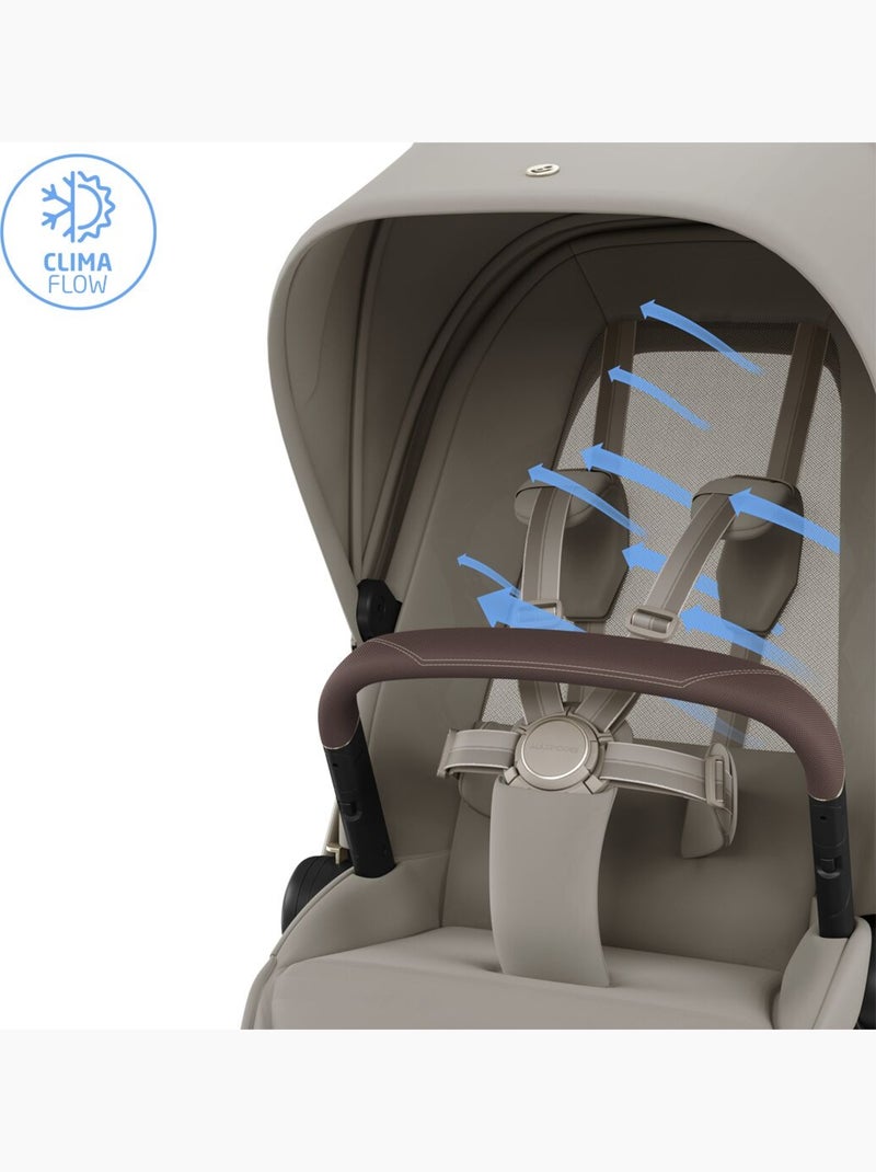 Poussette ultra confortable FAME Beige - Kiabi