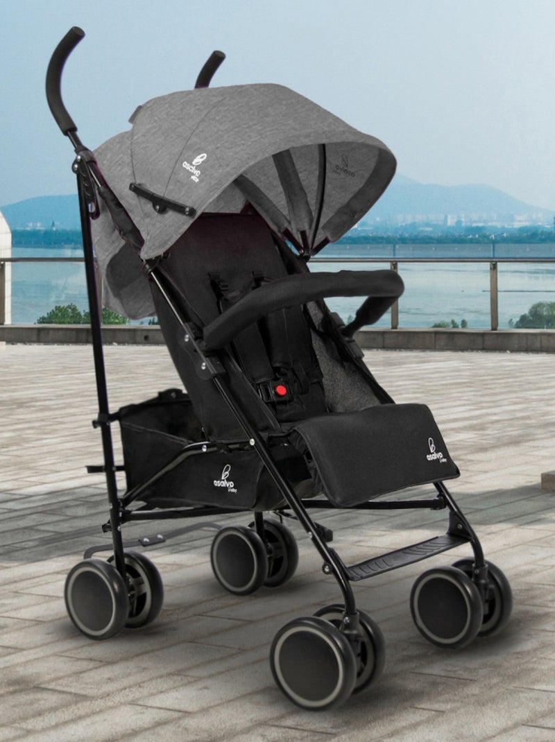 Poussette ultra-légère tokio Gris - Kiabi