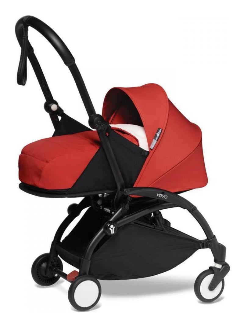 Poussette YOYO²  - Pack 0+ Rouge - cadre noir Rouge - Kiabi
