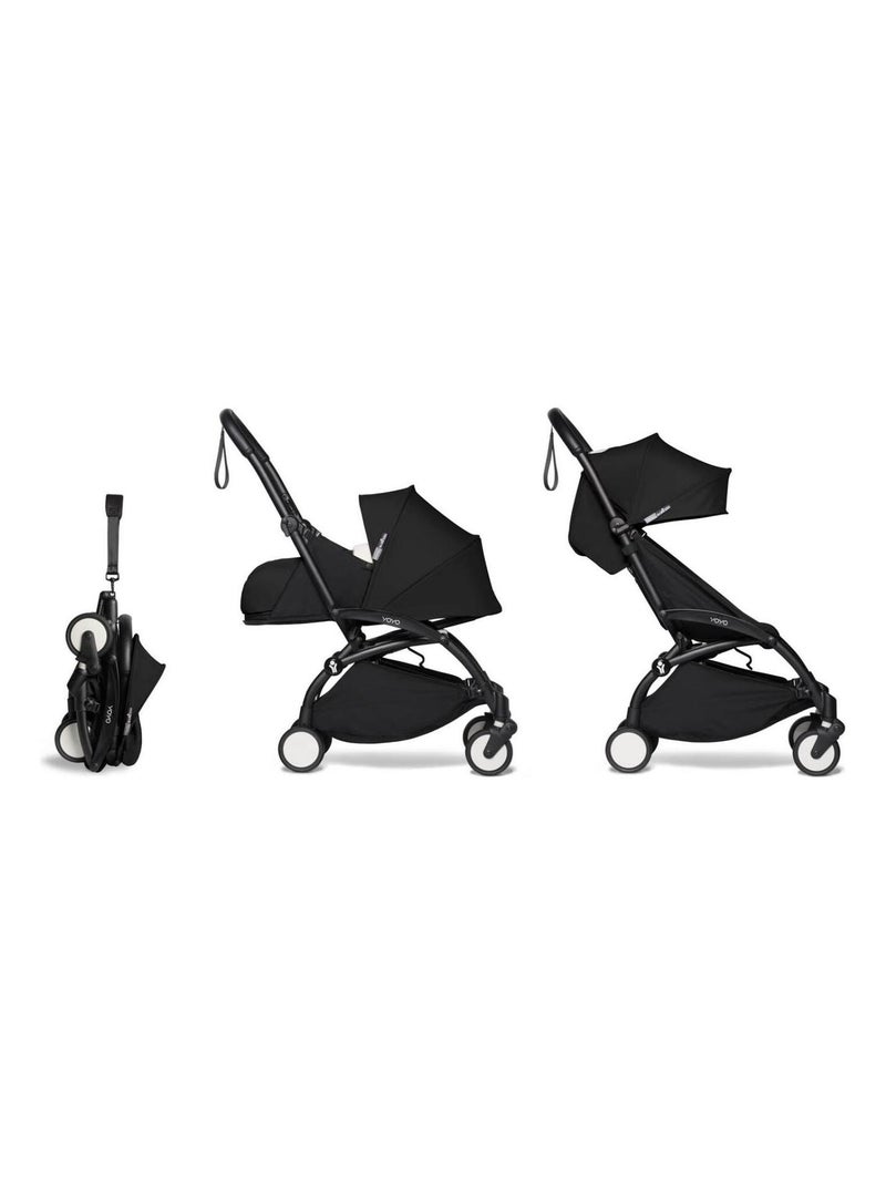 Poussette YOYO² - Pack 0+/6+ Noir - cadre noir Noir - Kiabi