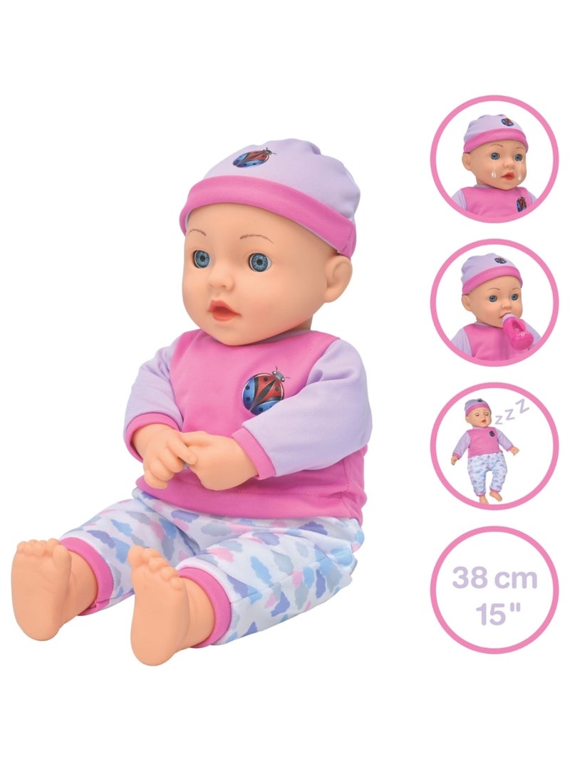 Power Baby® Lina, le poupon interactif - 37cm N/A - Kiabi