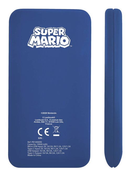 Power Bank à Charge Rapide Super Mario - Kiabi Power Bank à Charge Rapide Super Mario - Kiabi