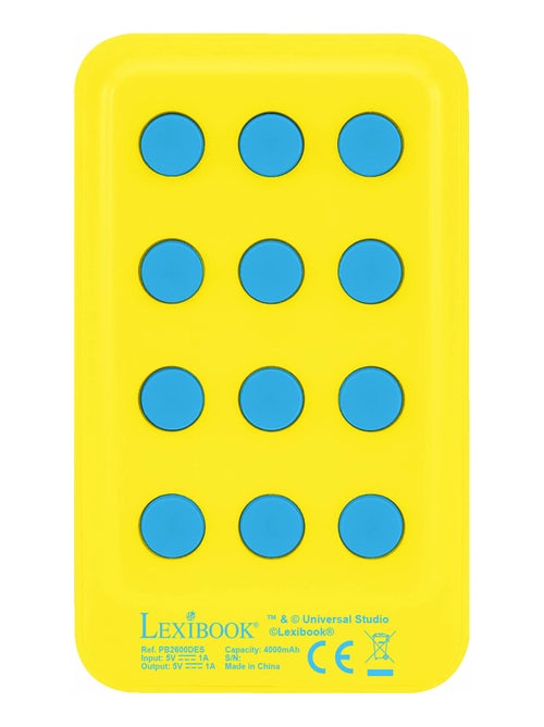 Power Bank avec ventouses Les Minions - Kiabi