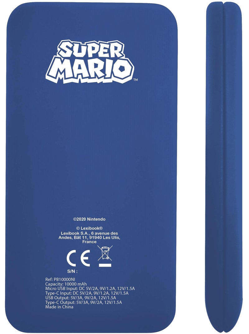 Power Bank ? Charge Rapide Super Mario Rouge - Kiabi