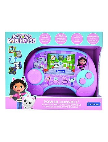 Power Console Gabby et La Maison Magique de jeux éducative bilingue en français et anglais