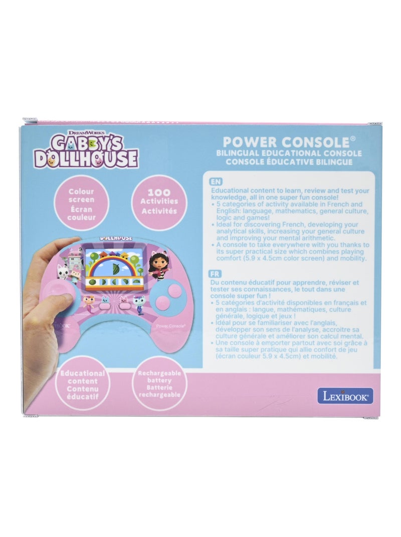 Power Console Gabby et La Maison Magique de jeux éducative bilingue en français et anglais Rose - Kiabi