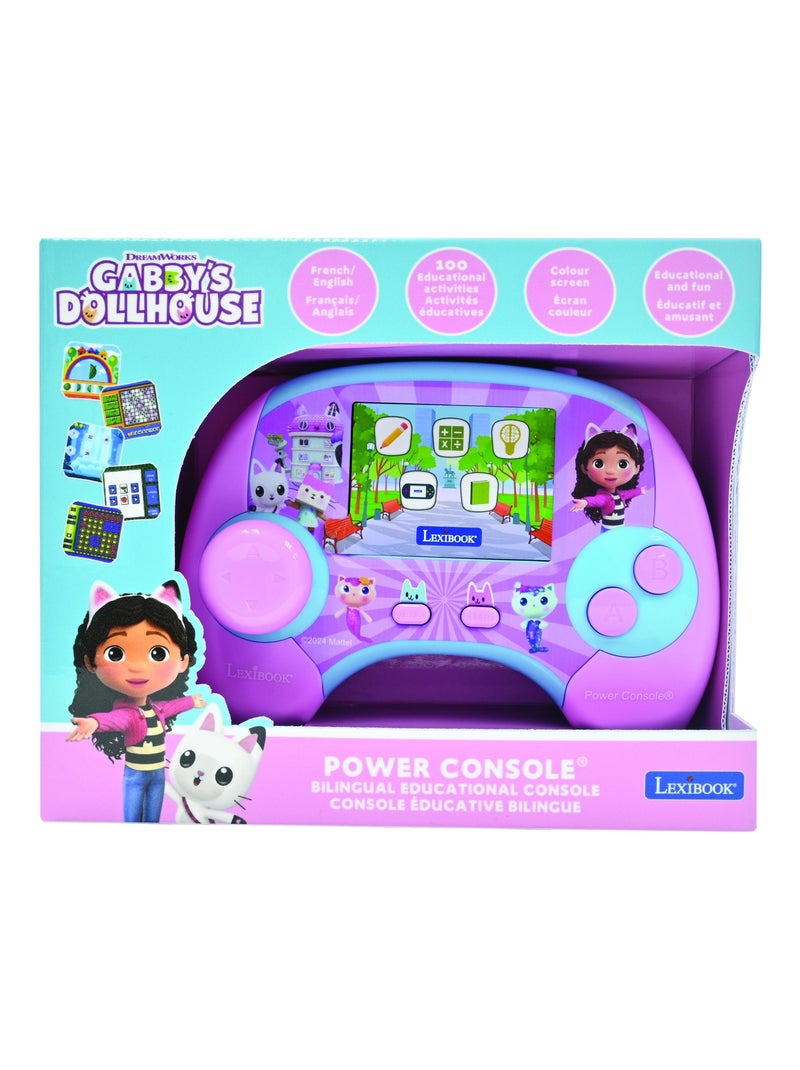 Power Console Gabby et La Maison Magique de jeux éducative bilingue en français et anglais Rose - Kiabi