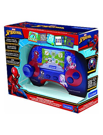 Power Console Spiderman de jeux éducative bilingue en français et anglais