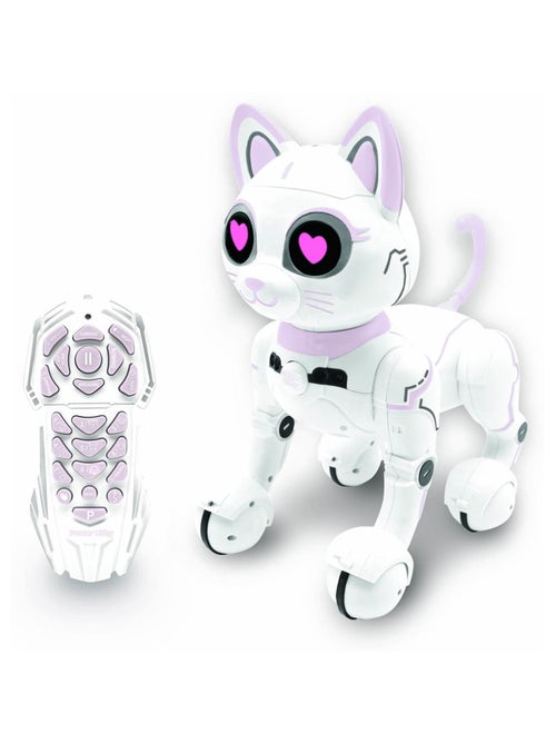 Power Kitty – Mon chat robot télécommandé programmable et tactile - Kiabi Power Kitty – Mon chat robot télécommandé programmable et tactile - Kiabi