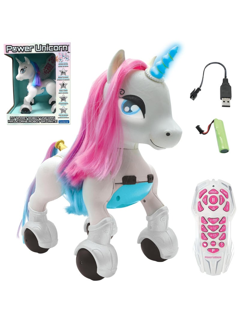 Power Unicorn Ma licorne robot savante programmable Blanc - Kiabi