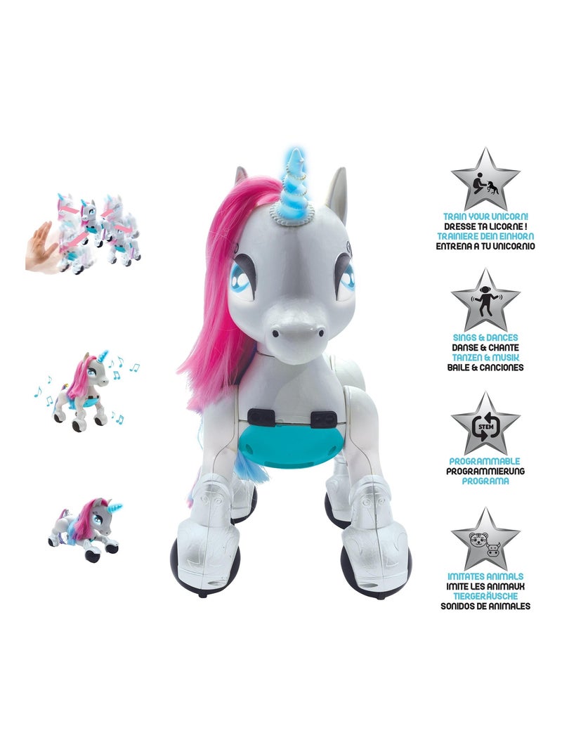 Power Unicorn Ma licorne robot savante programmable Blanc - Kiabi