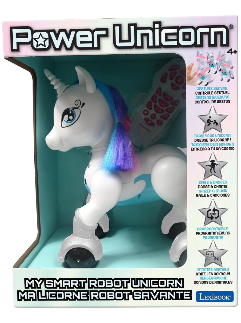 Power Unicorn Ma licorne robot savante programmable Blanc - Kiabi