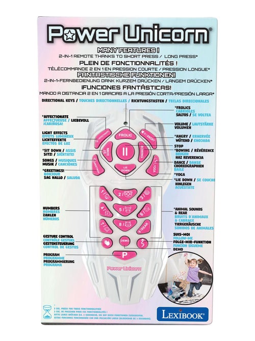 Power Unicorn Ma licorne robot savante programmable - Kiabi Power Unicorn Ma licorne robot savante programmable - Kiabi