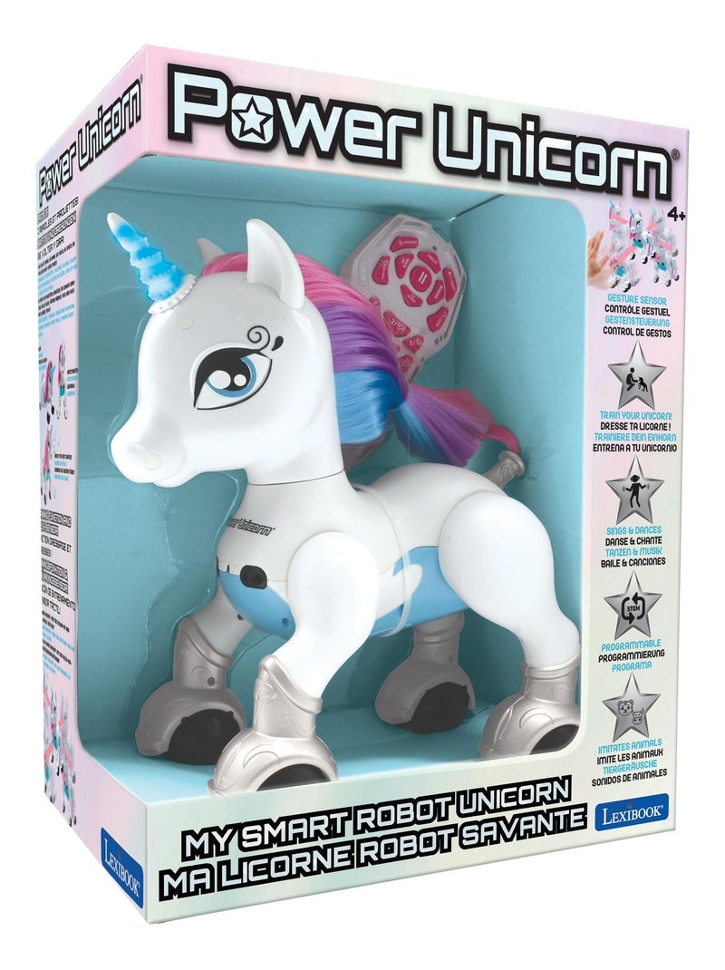 Power Unicorn Ma licorne robot savante programmable Blanc - Kiabi