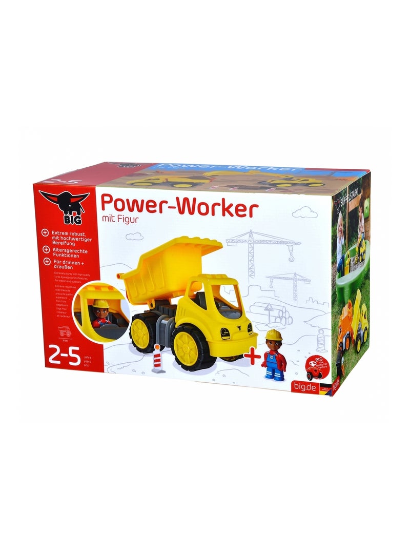 Power-Worker benne et figurine Jaune - Kiabi