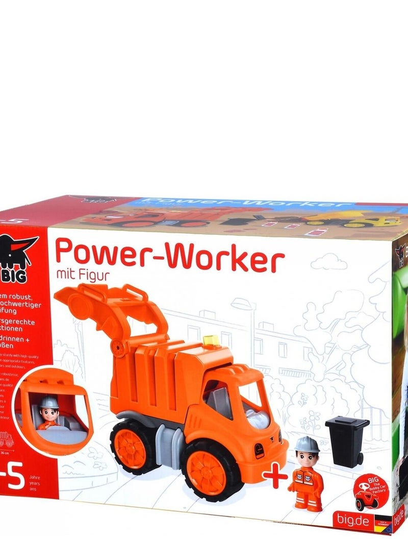 Power-Worker garbage truck+figurine N/A - Kiabi