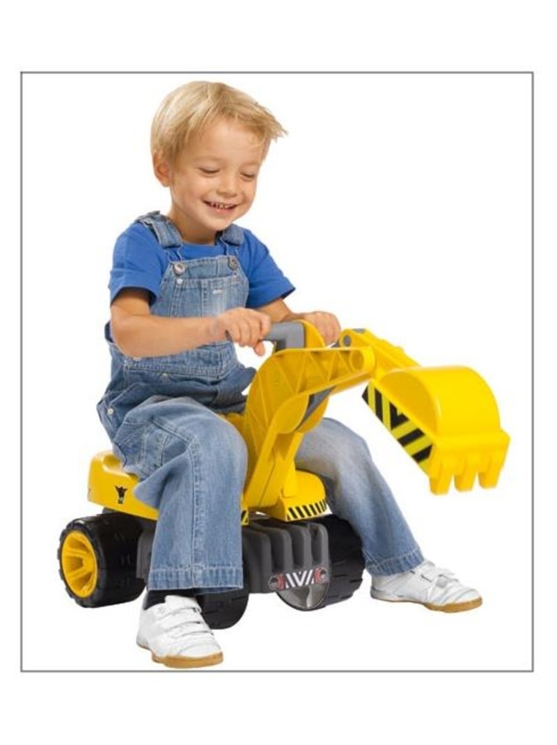 Power-Worker Maxi Digger Pelleteuse Jaune - Kiabi