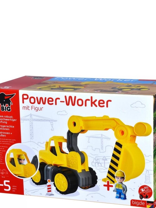 Power-Worker Pelleteuse et Figurine - Kiabi