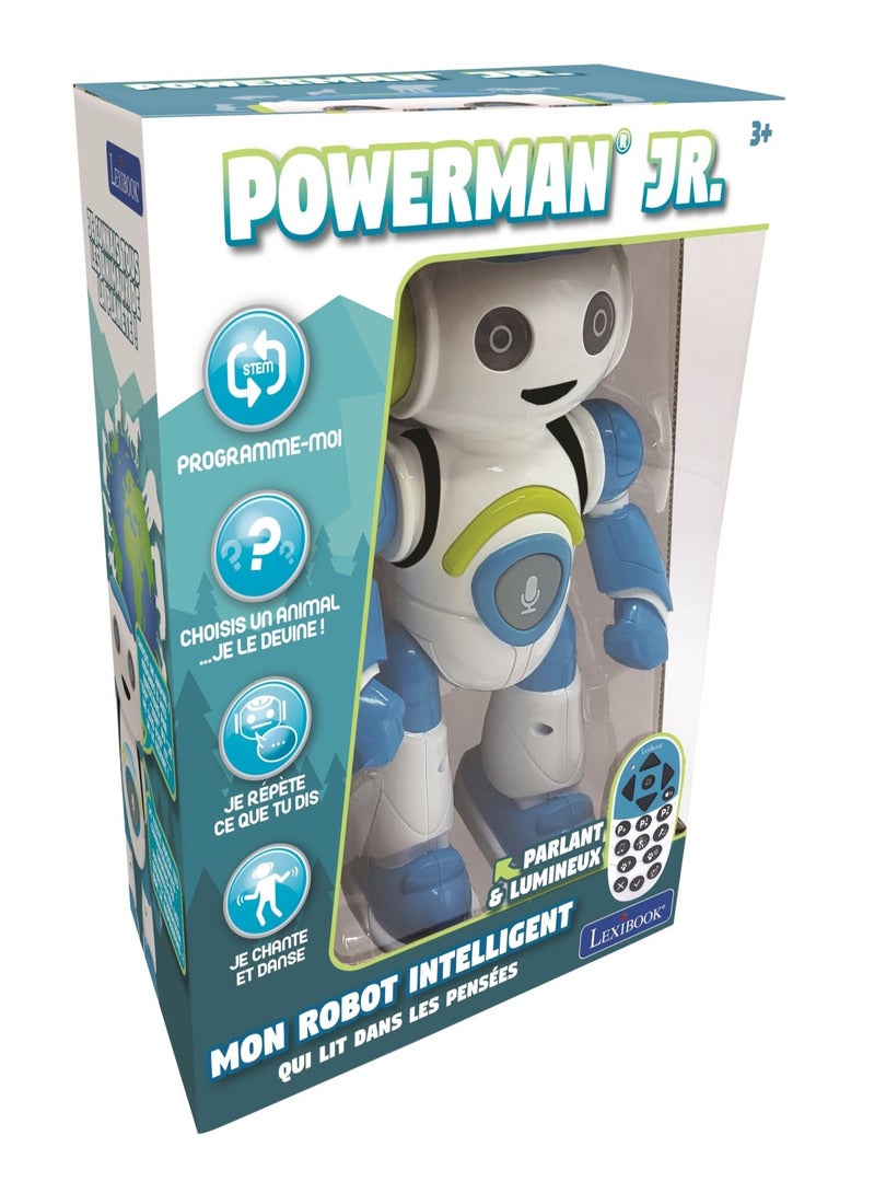 Powerman® Robot Programmable avec Quiz, Musique, Jeux, lancer de disque,  histoires et télécommande ( - N/A - Kiabi - 39.00€