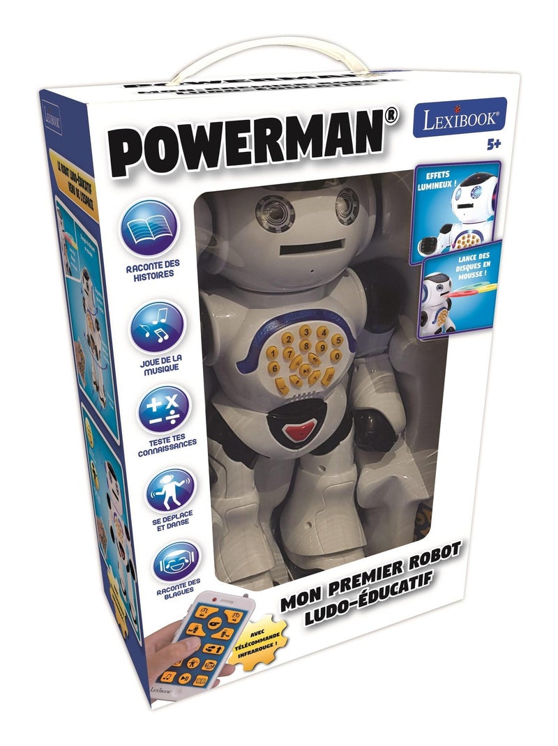 Powerman® Robot Interactif Pour Jouer Et Apprendre Avec Télécommande (français) N/A - Kiabi