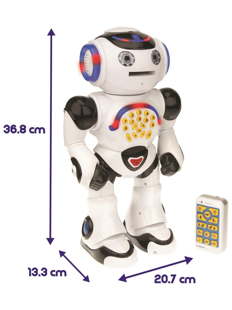 Powerman® Robot Interactif Pour Jouer Et Apprendre Avec Télécommande (français) N/A - Kiabi