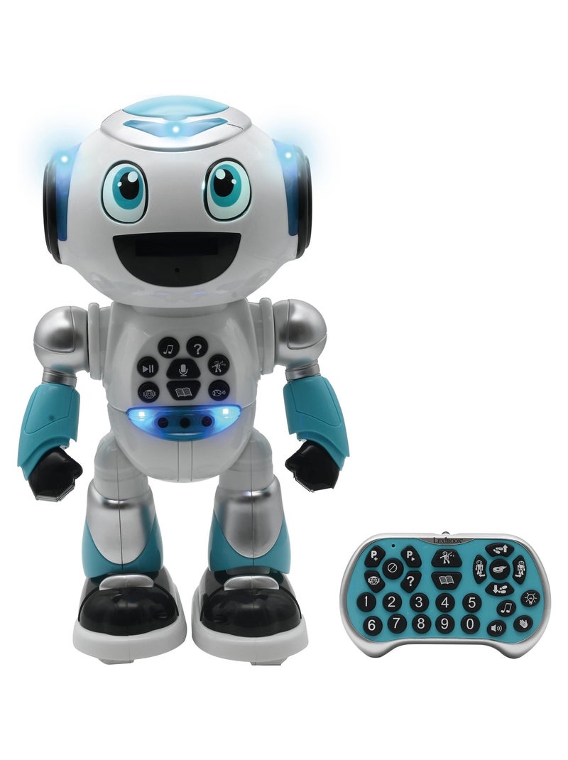 Powerman® Robot Programmable avec Quiz, Musique, Jeux, lancer de disque, histoires et télécommande ( N/A - Kiabi