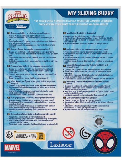 POWERMAN® Roller Spiderman - Mini Robot Culbuto - Kiabi POWERMAN® Roller Spiderman - Mini Robot Culbuto - Kiabi