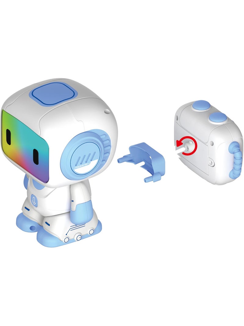 Powerman(r) mini – robot programmable avec musique, danse, effets lumineux et enregistrement vocal Blanc - Kiabi