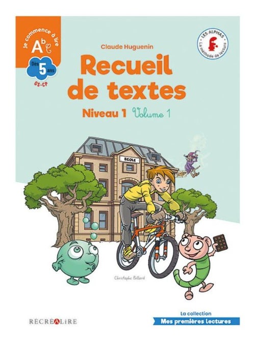 Premières lectures Les Alphas - niveau 1 volume 1 GS CP - Kiabi