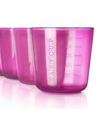 Premières tasses - Lot de 4 - Rose