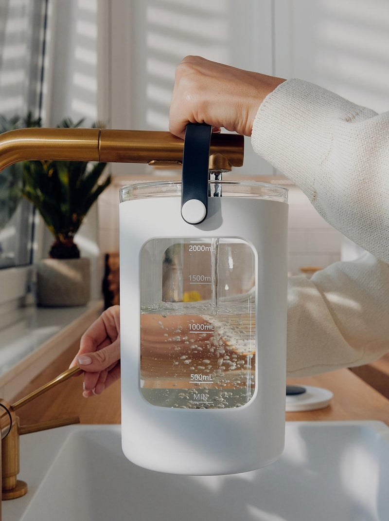 Préparateur de biberons automatique LIONELO BabyPresto - 35-100°C - 2L Blanc - Kiabi