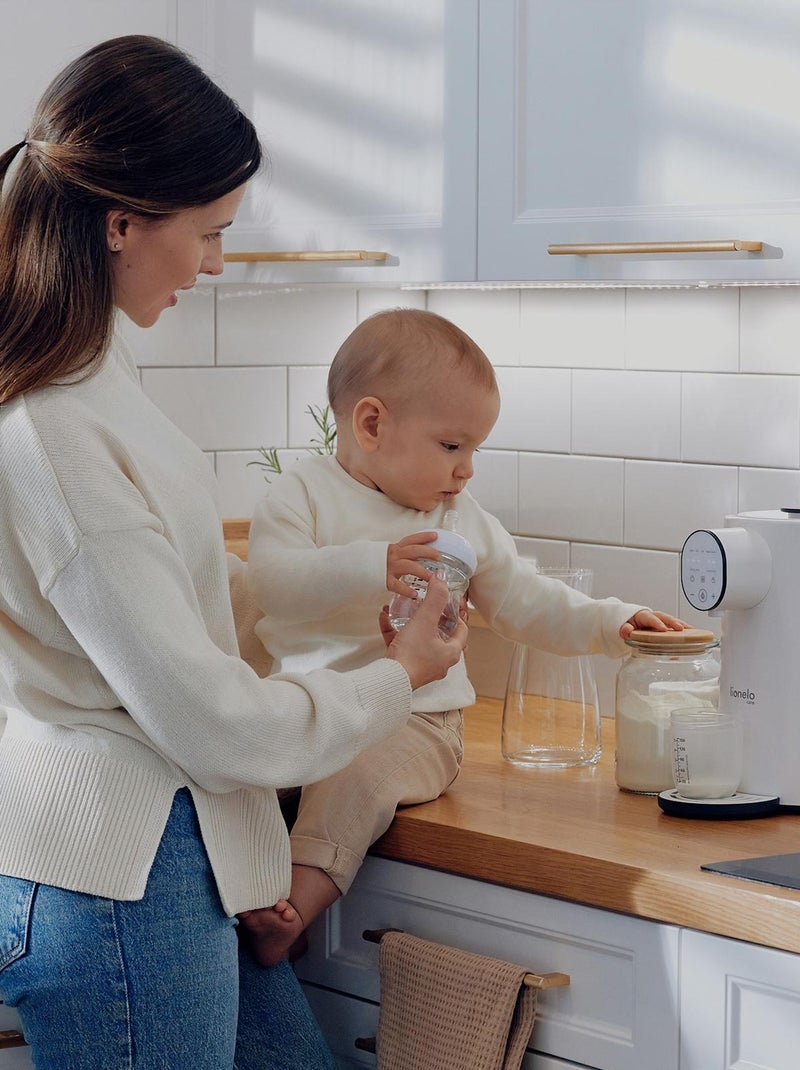 Préparateur de biberons automatique LIONELO BabyPresto - 35-100°C - 2L Blanc - Kiabi